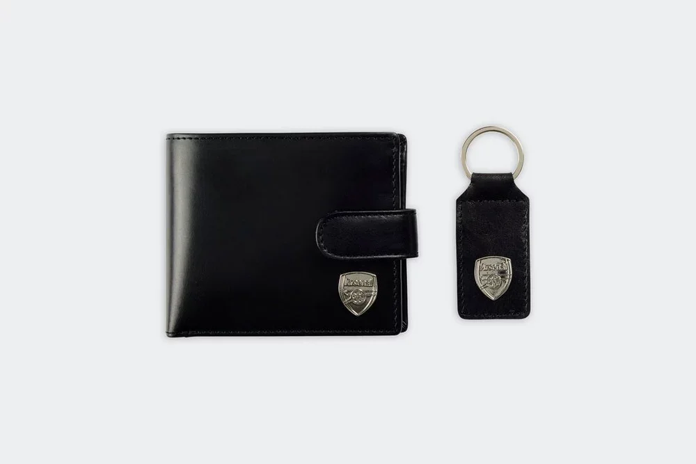 Arsenal Leather Wallet & Keyring Set 
 £40.00  