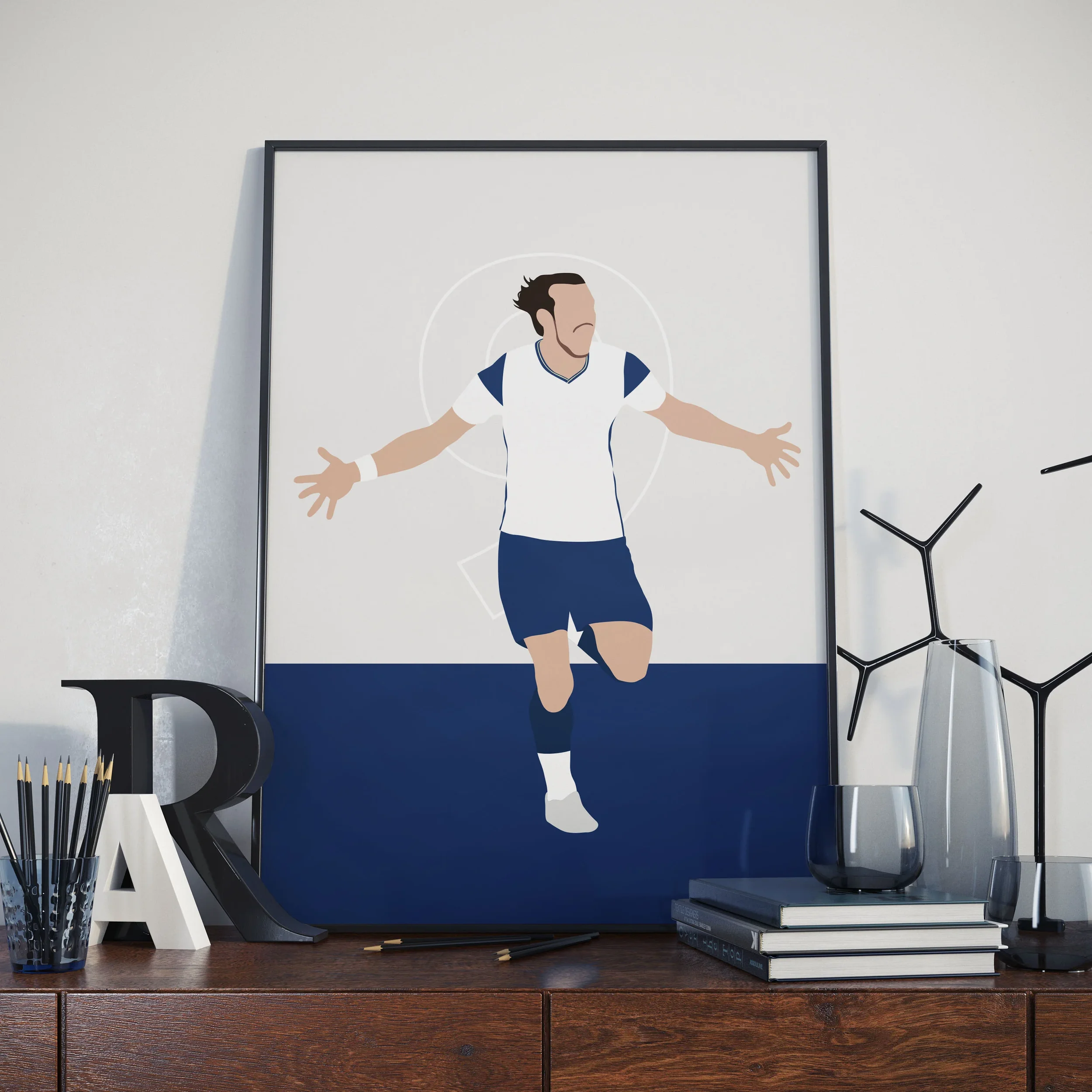 Gareth Bale 20/21 - Tottenham Hotspur A4 Framed
 £45.00 
