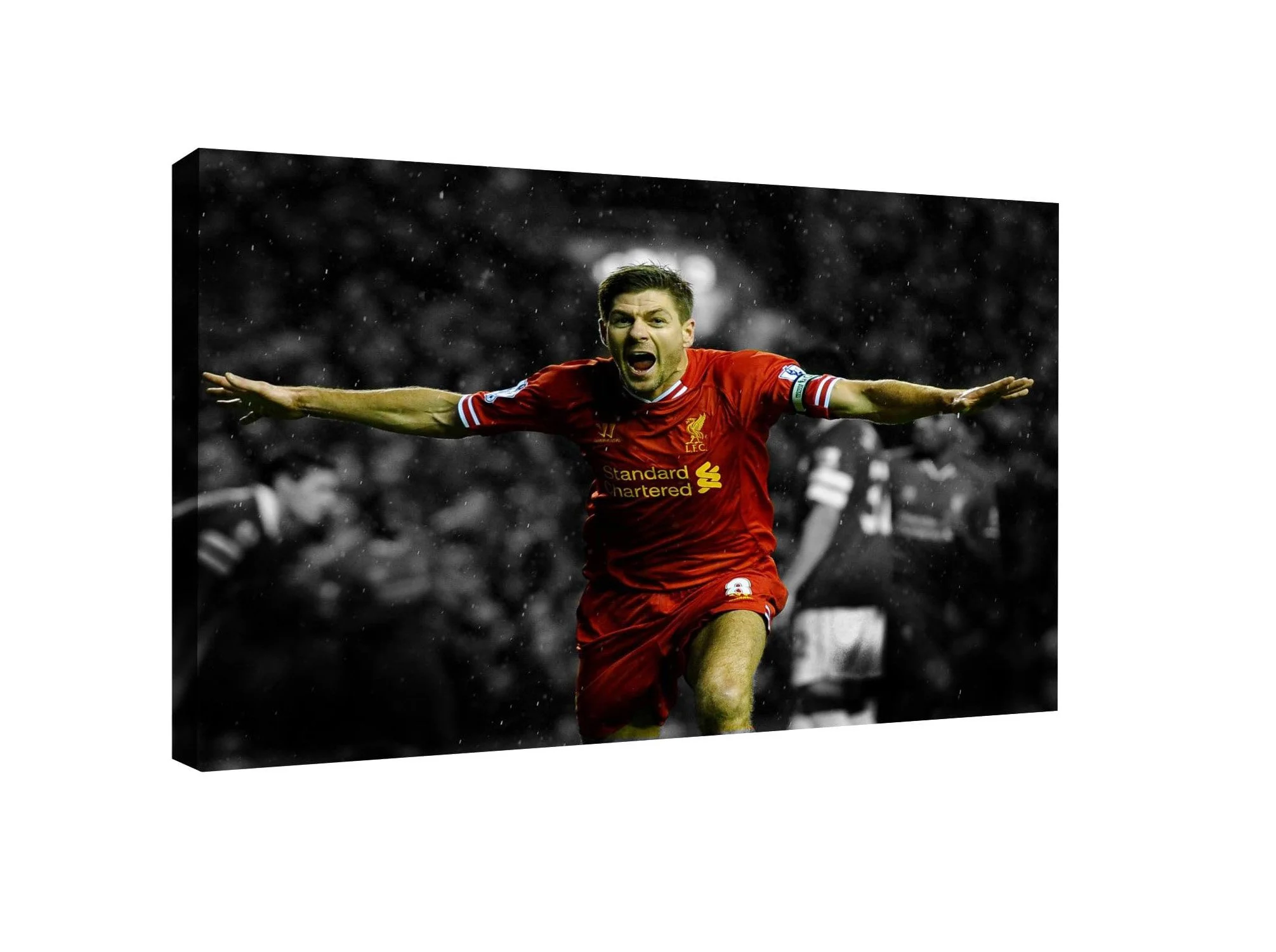 Steven Gerrard Liverpool FC Canvas Wall Art Print - (91 x 60cm/36 x 24inch) - £57.99