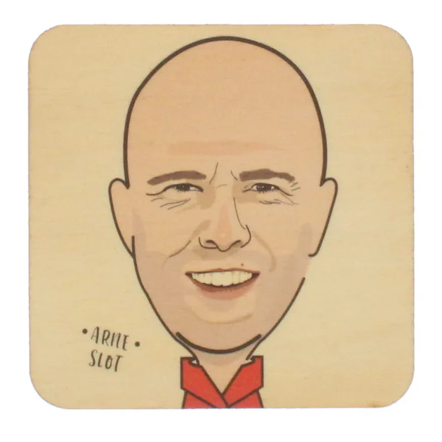 Arne Slot Coaster - £5.50