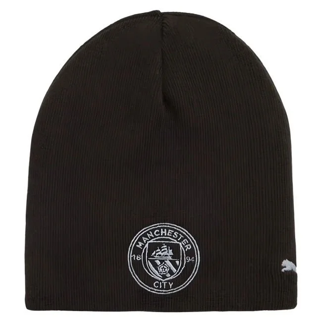 2025-2026 Manchester City Reversible Beanie (Black) - £20.00