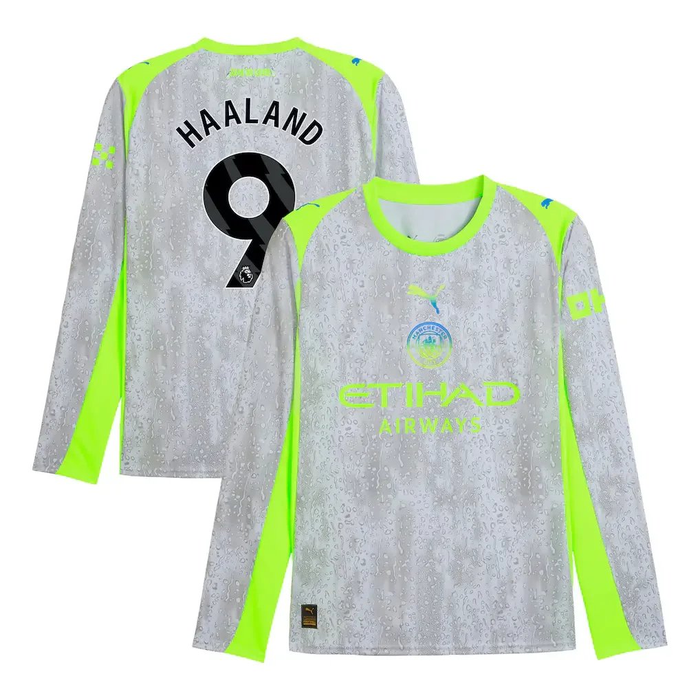 Manchester City FC PUMA Third Shirt 2025-26 - Long Sleeve Haaland
 £46.50 