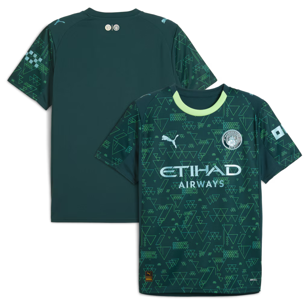 Manchester City PUMA Fourth Shirt 2025-26 - £85.00