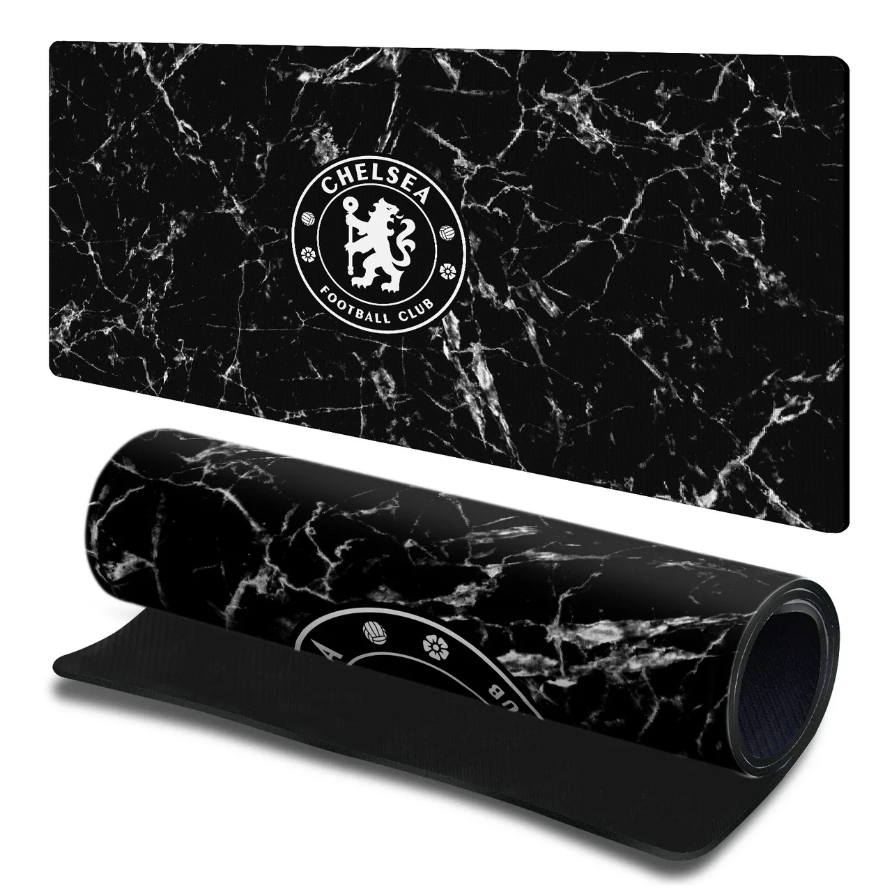 Chelsea FC Crest Logo Black Marble Gaming Office Desk PC Keyboard Mouse Mat Pad (600 x 300 mm)
 £32.95 