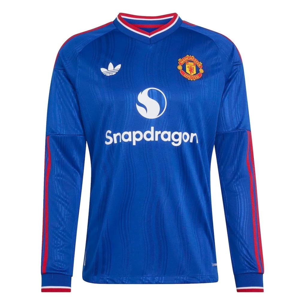 Manchester United adidas Away Authentic Shirt 2026-27 - Long Sleeve
 £130.00 