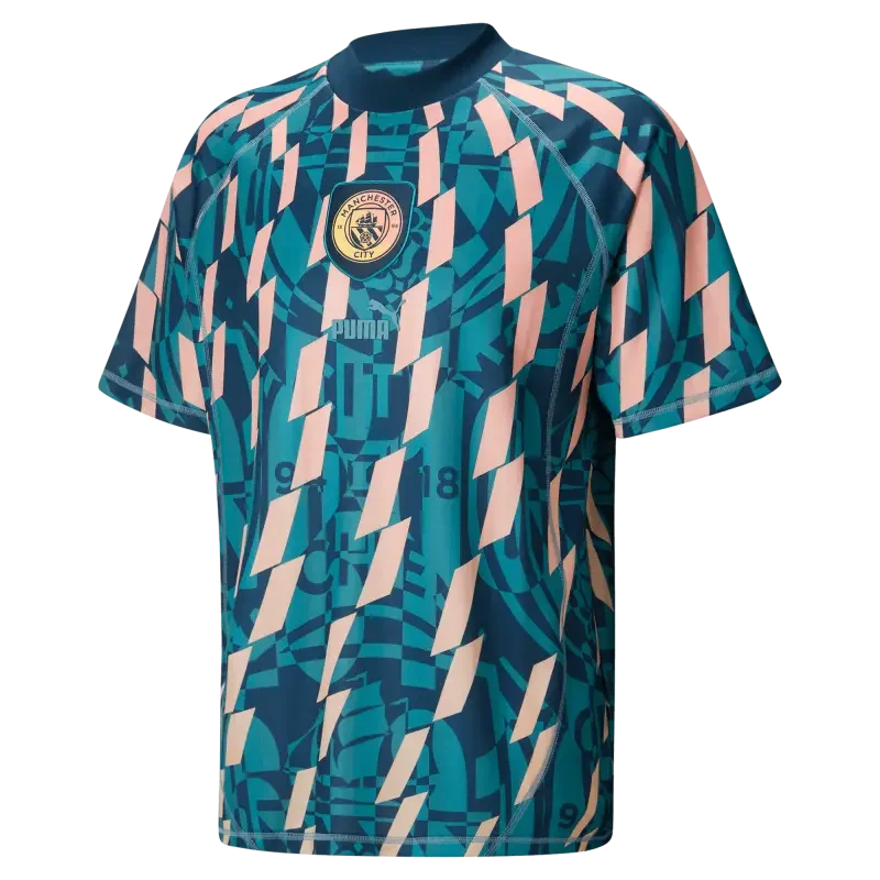 Manchester City ‘Definitely City’ FtblStatement Retro Top - £63.00
