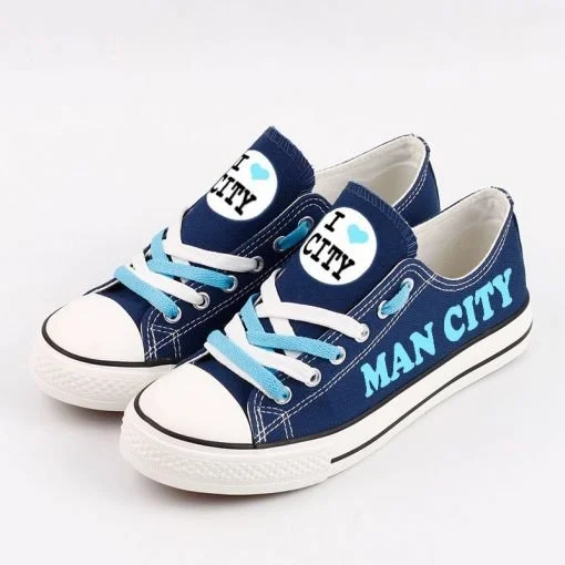 Manchester City I Love City Low Top Shoes - £54.95