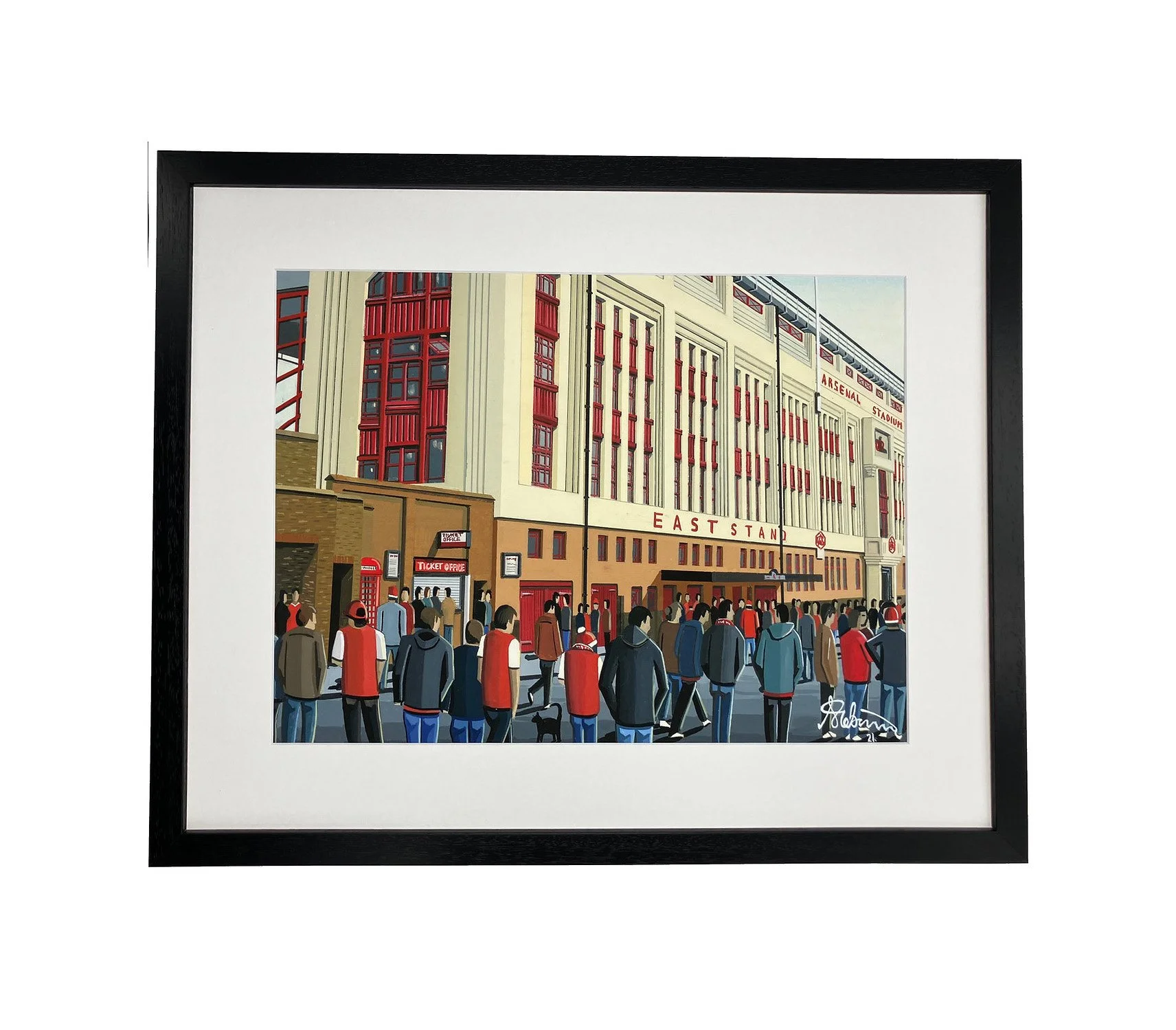 Arsenal FC Football Framed Art Print. Highbury 20" x 16" Frame
 £89.00 
