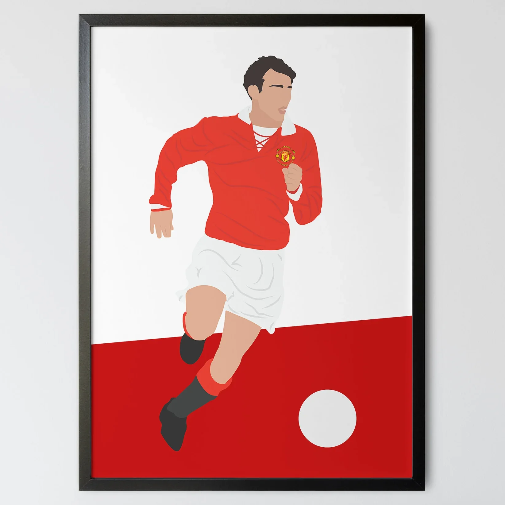 Ryan Giggs - Manchester United Poster A3 Framed - £49.95