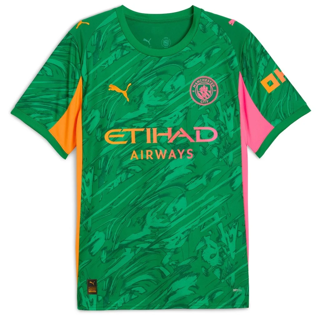 Manchester City FC PUMA Mens Goalkeeper Shirt 2025-26 - Green
 £29.75 