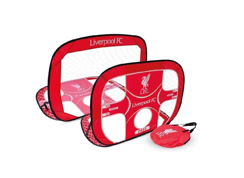 Official Liverpool FC Pop Up 2 in 1 Target Flip Over Training Goal with Carry Bag - £31.97