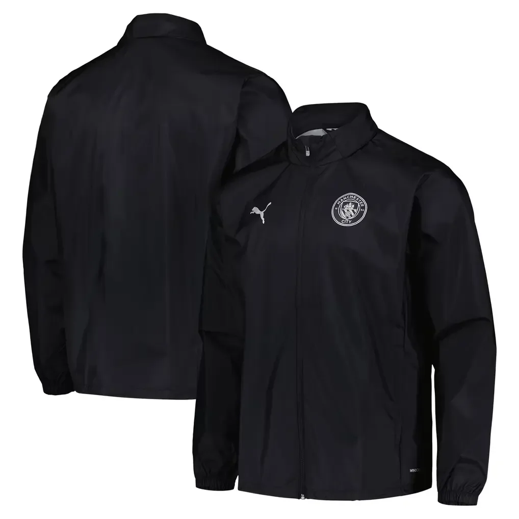 Manchester City Puma Training All-Weather Jacket - Black
 £44.00  