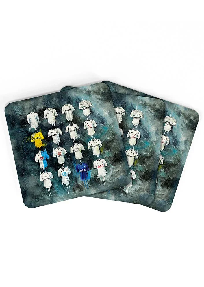 Spurs Shirts Terry Kneeshaw Art Coasters
 £24.99  
