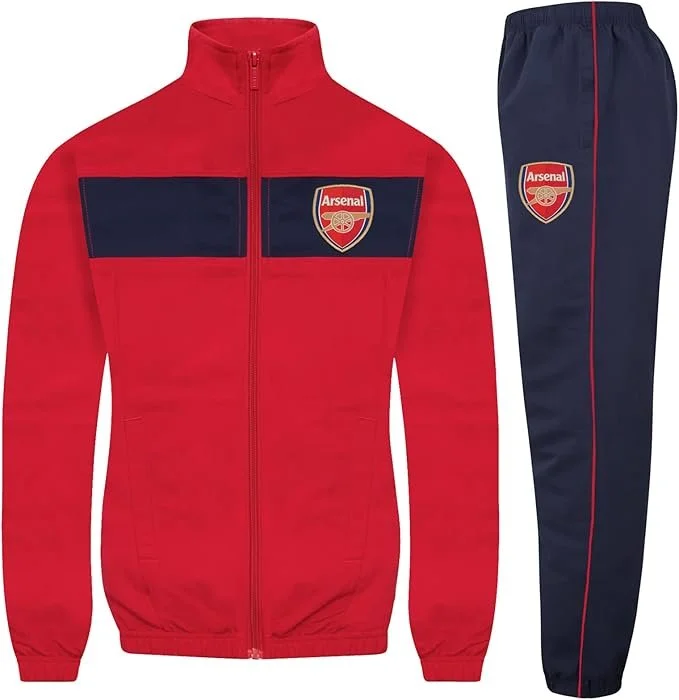 Arsenal FC Official Boys Tracksuit Jacket & Pants Set Kids - £44.99