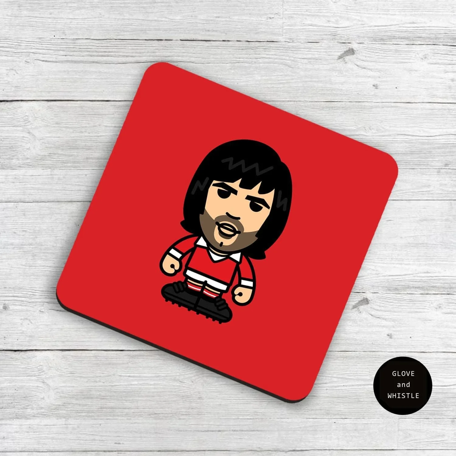 George Best Manchester United Coaster - £4.99