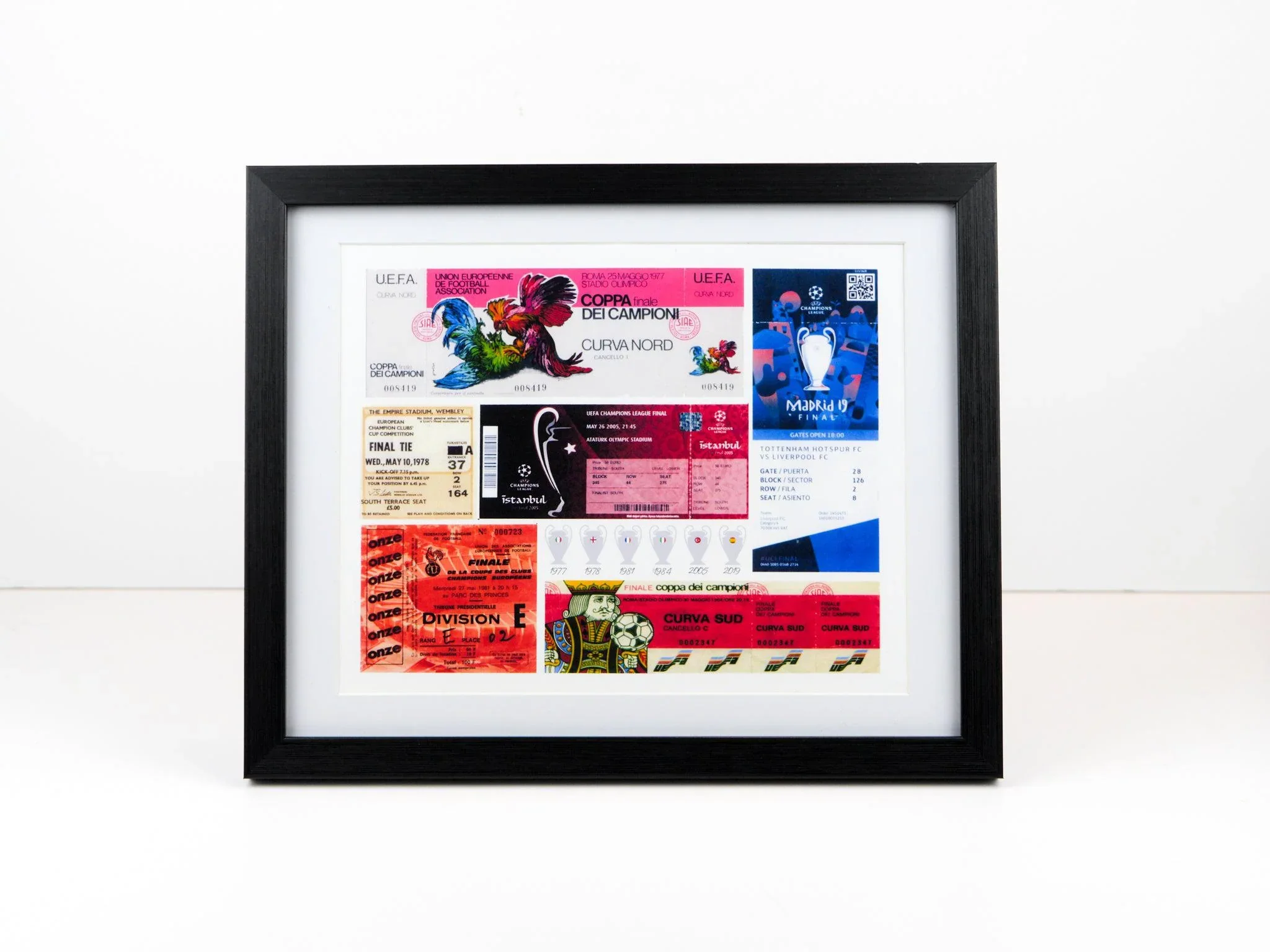 Liverpool Champions League Final Tickets Poster Print Framed
 £22.00 