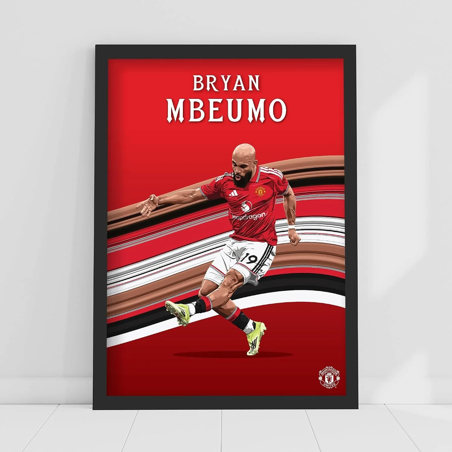 Manchester United Print - Mbeumo 25/26  Player Wall Art (29.7cm x 42cm - A3)  
 £13.99 