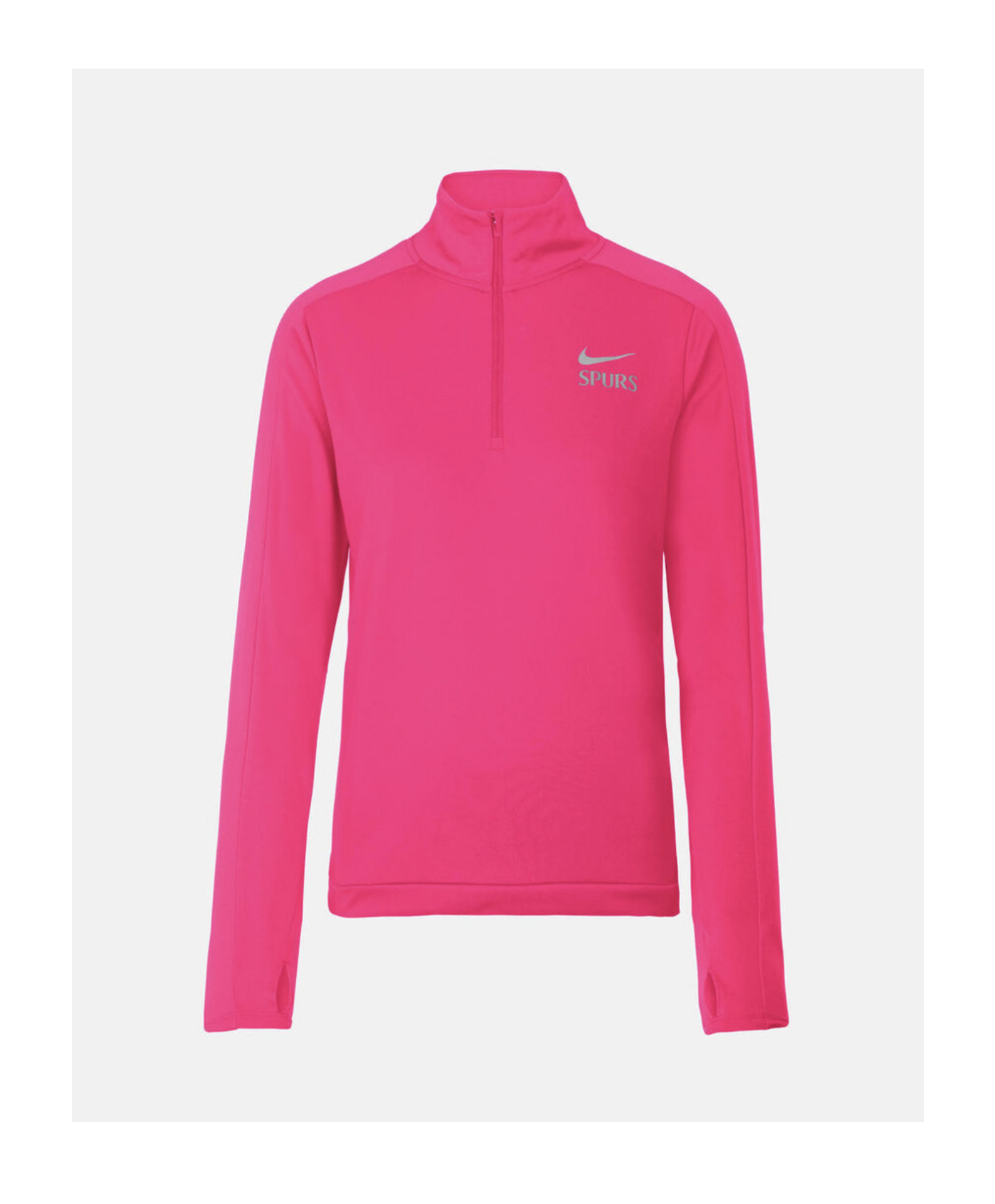 Spurs Nike Womens Dri-FIT Active High Zip Racer Long Sleeve Top - £55.00
