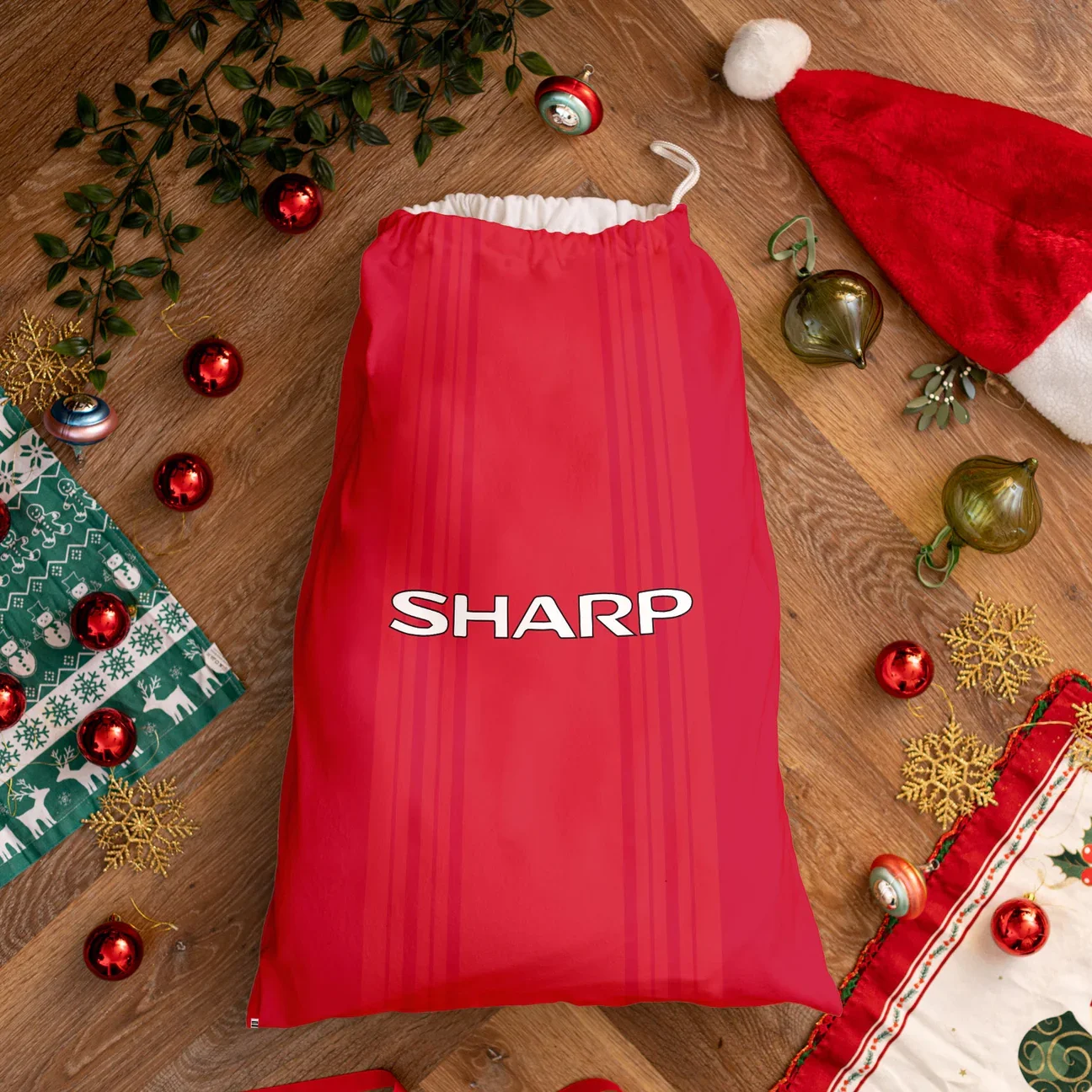 Manchester United | 1999 Home Shirt | Santa Sack - £16.99