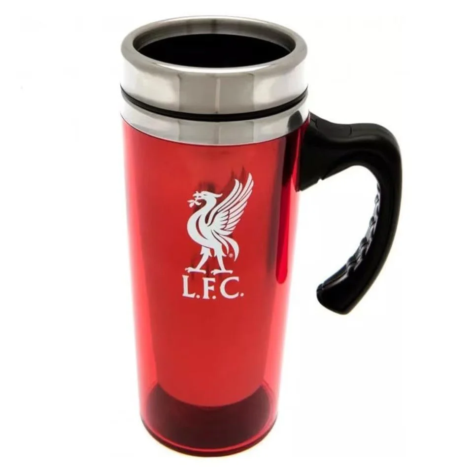 Liverpool FC Handle Travel Mug Red - £13.40