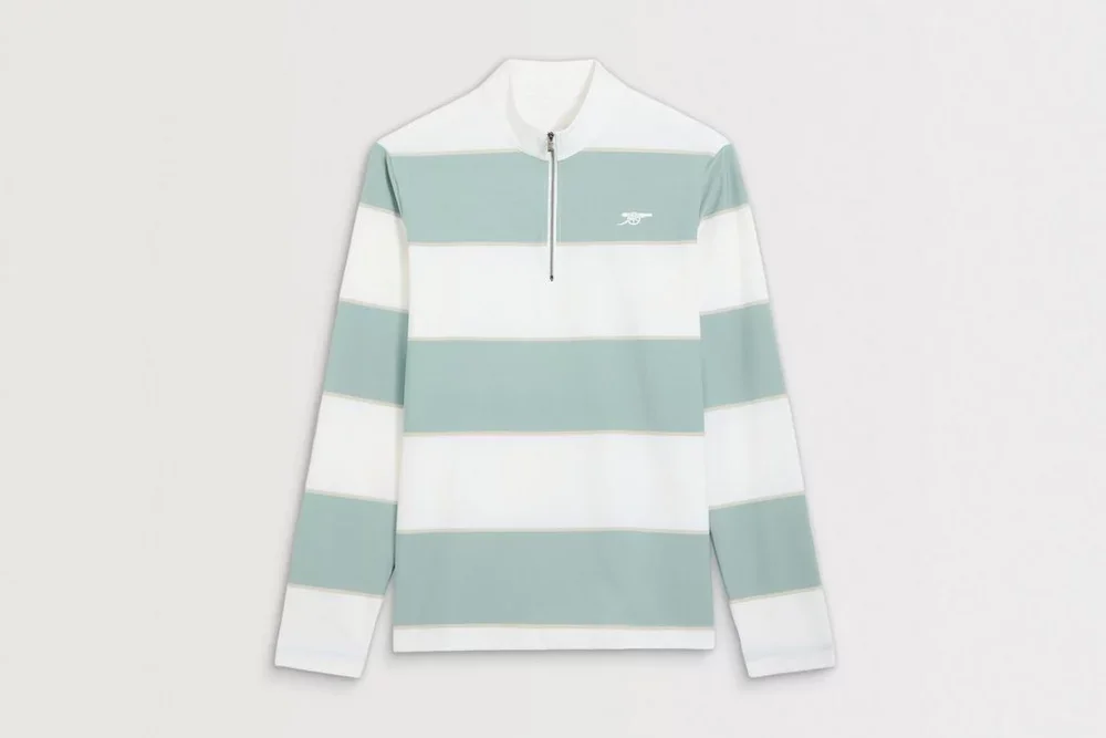 Arsenal adidas Golf 1/4 Zip Rugby Top - £70.00