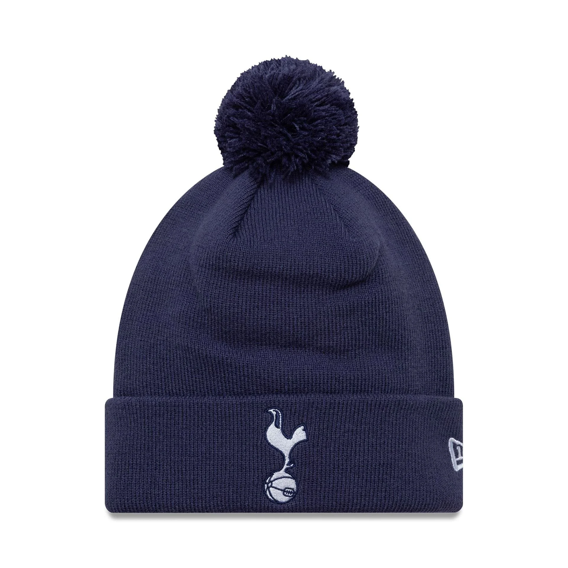Tottenham Hotspur FC Essential Navy Bobble Knit Beanie Hat - £25.00