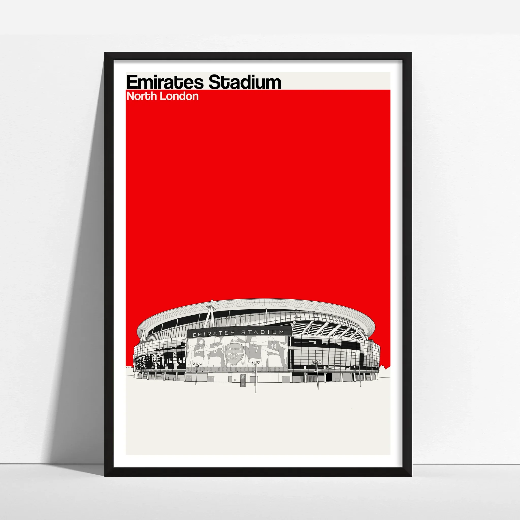 Arsenal FC Art Print of Emirates Stadium A3 
 £24.95 