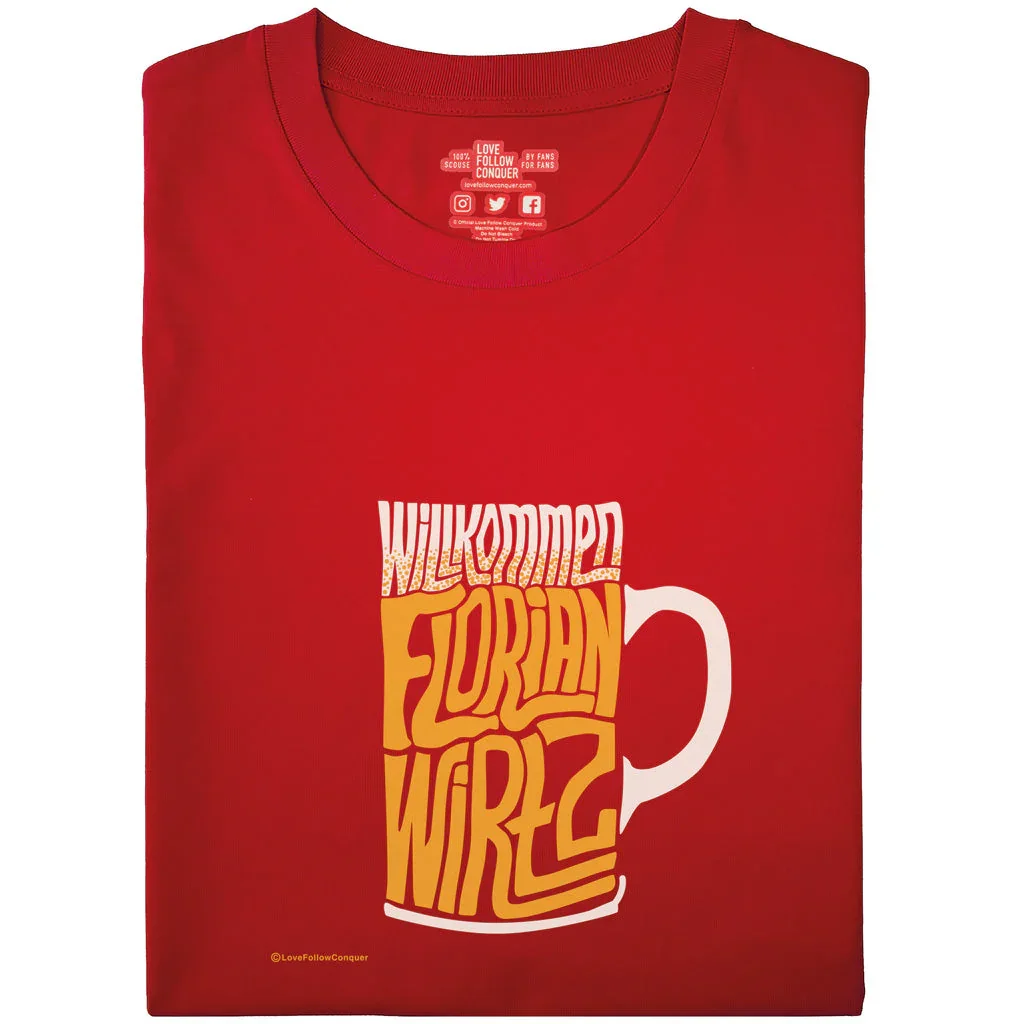 Liverpool Welcome Wirtz red t-shirt - £35.00