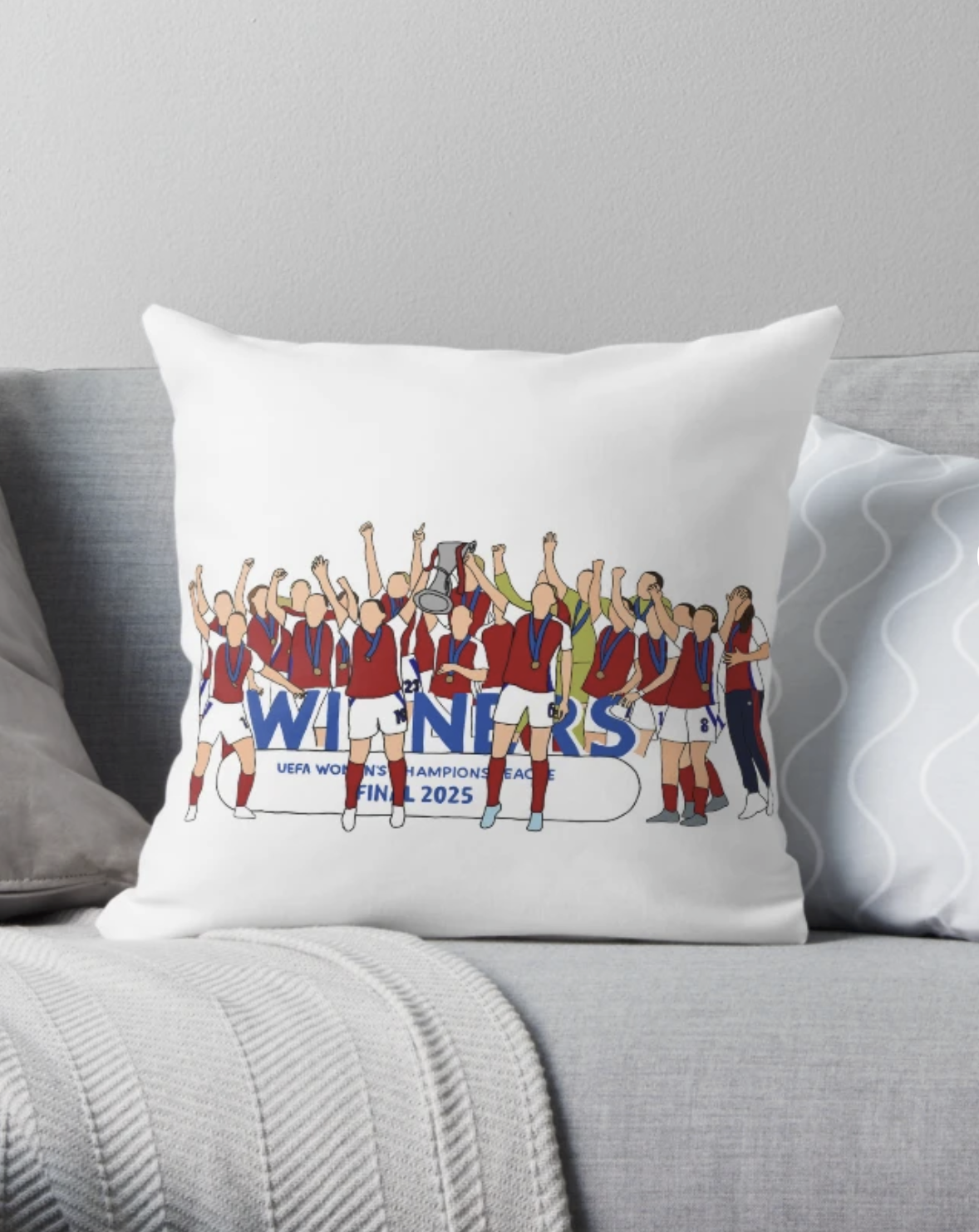 Arsenal UWCL Champions Cushion
 £19.23  
