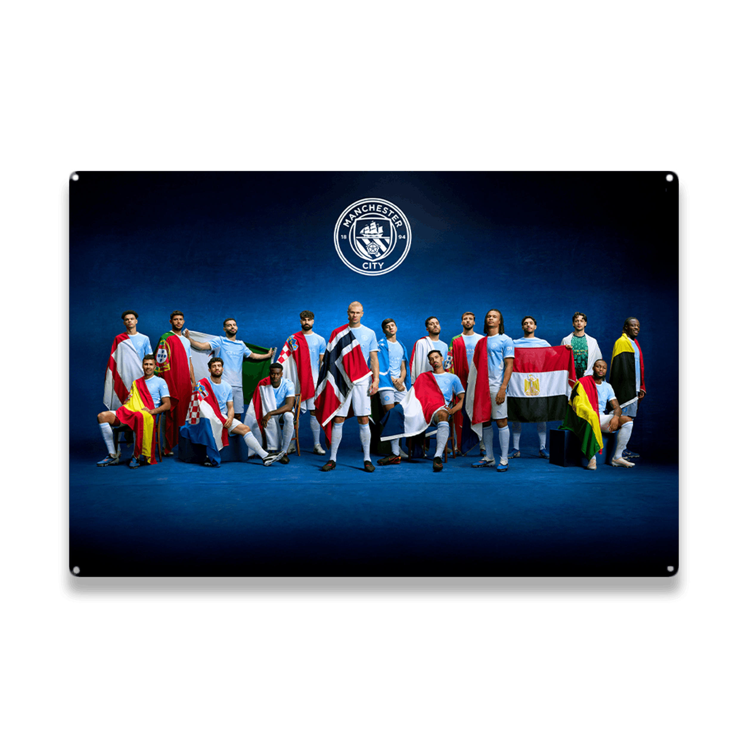 Manchester City International Metal Sign
 £15.00  