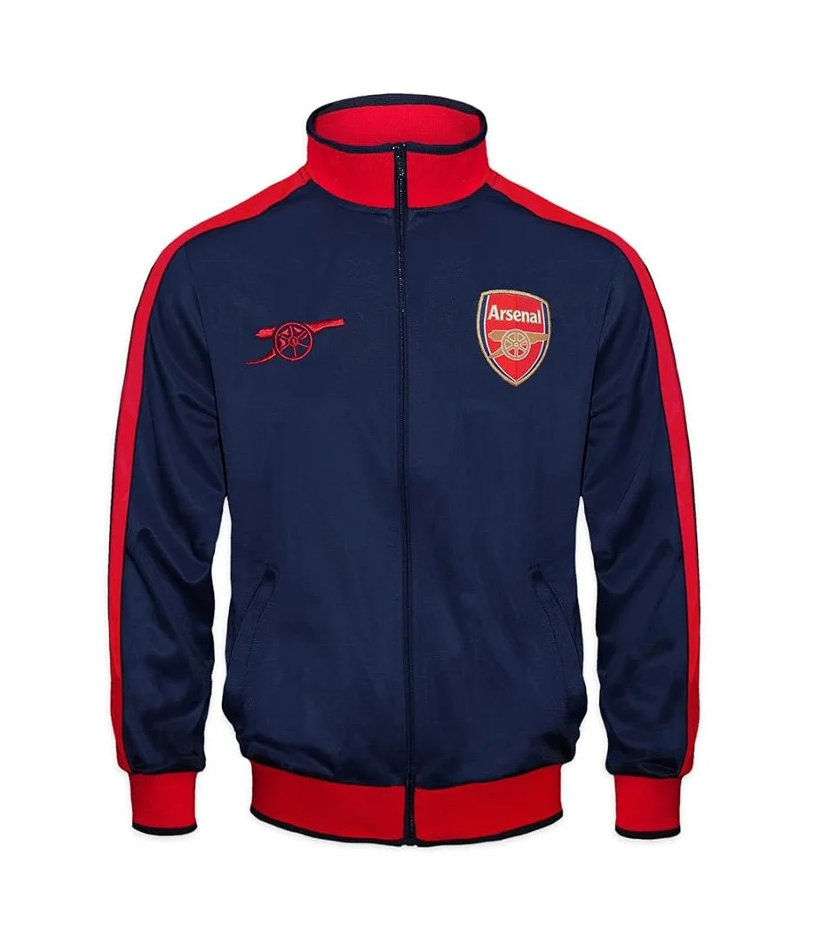 Arsenal FC Boys Jacket Track Top Retro Kids Official - £29.99