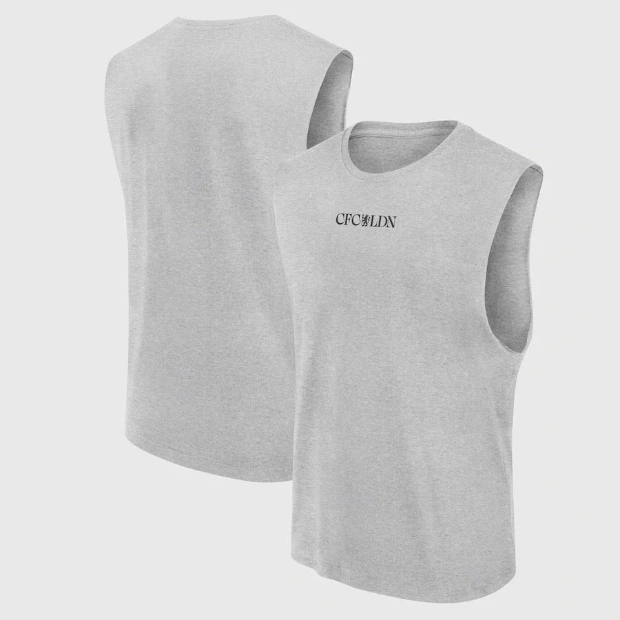 Chelsea CFCLDN Graphic Tank - Grey Marl - Mens - from £17.50 with code 