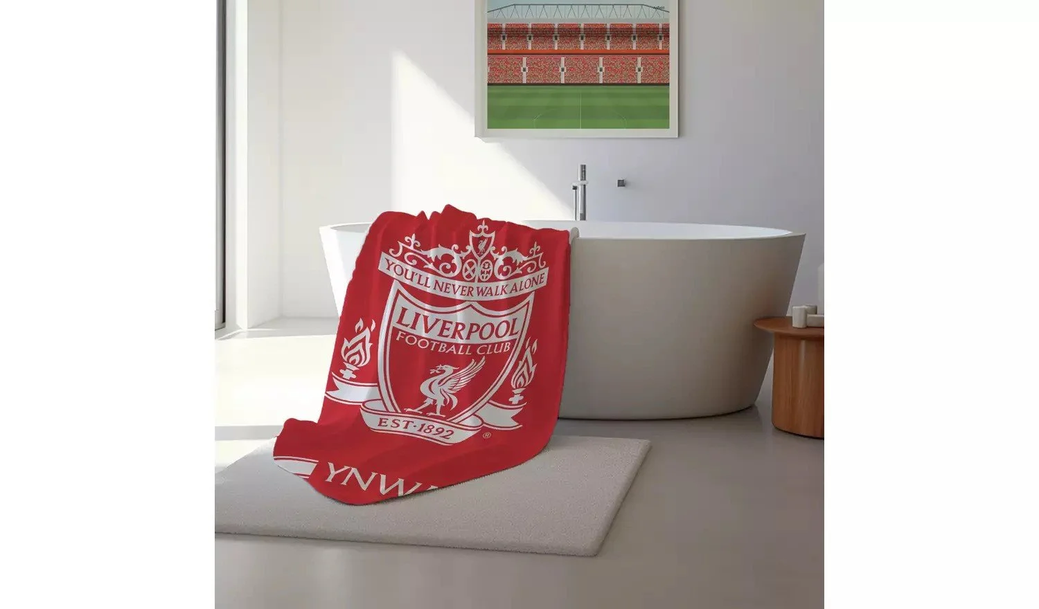 Liverpool FC Beach Towel Red & White - £14.00 