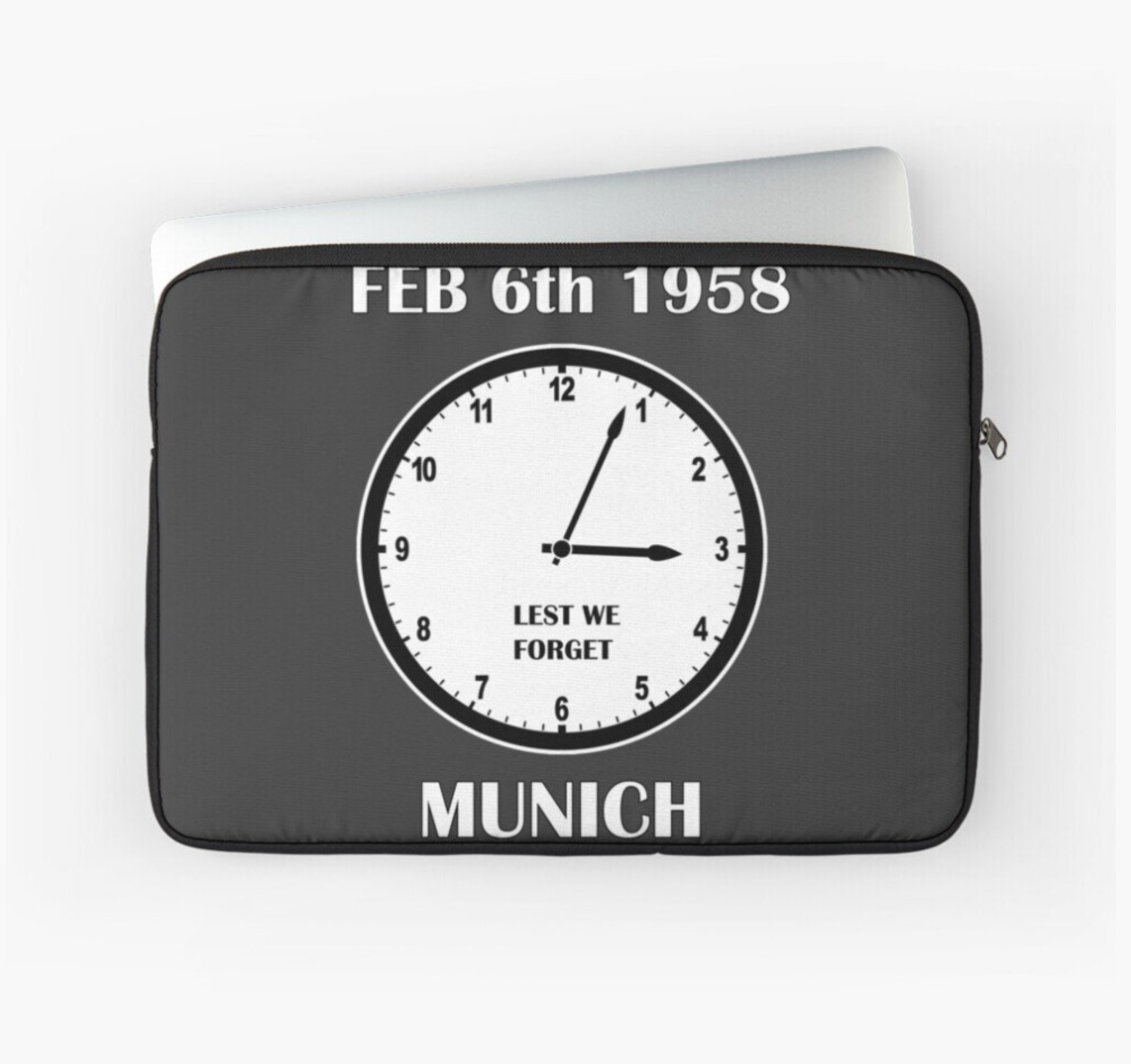 Laptop Sleeve Manchester Utd | Munich 10 12 13 15 17 Inch Case Notebook Tablet Carrying Bag Cover - £20.99