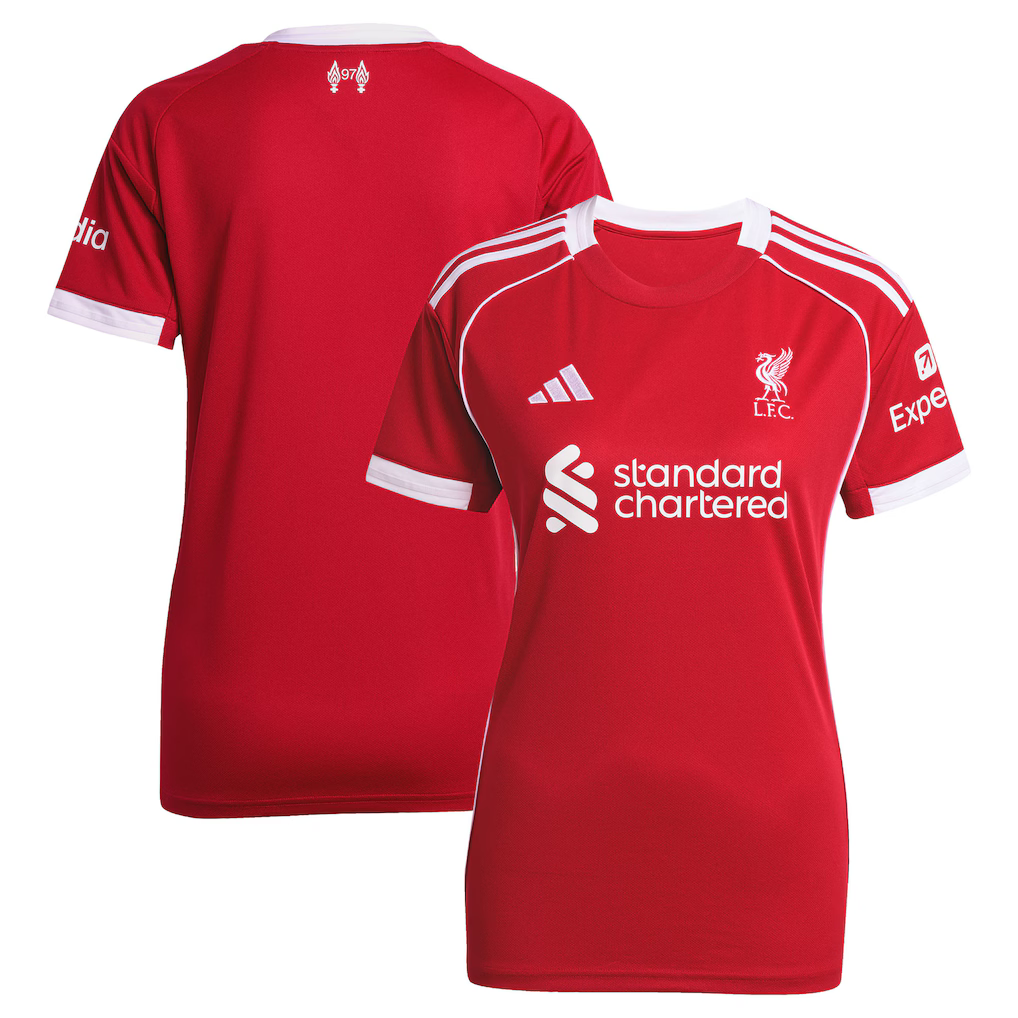 Liverpool 25/26 Home Football Shirt Womens - £85.00