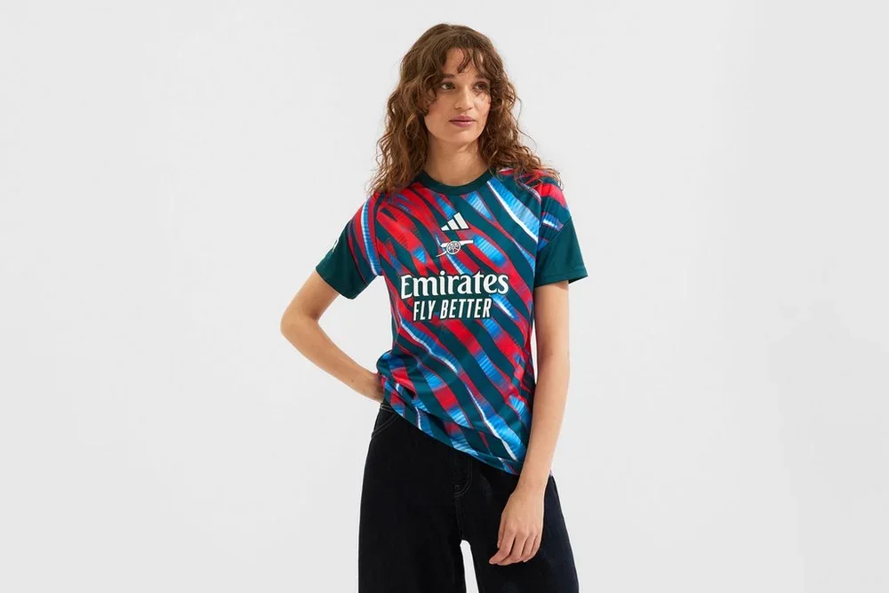 Arsenal adidas Womens 26/27 Pre Match Shirt - £60.00