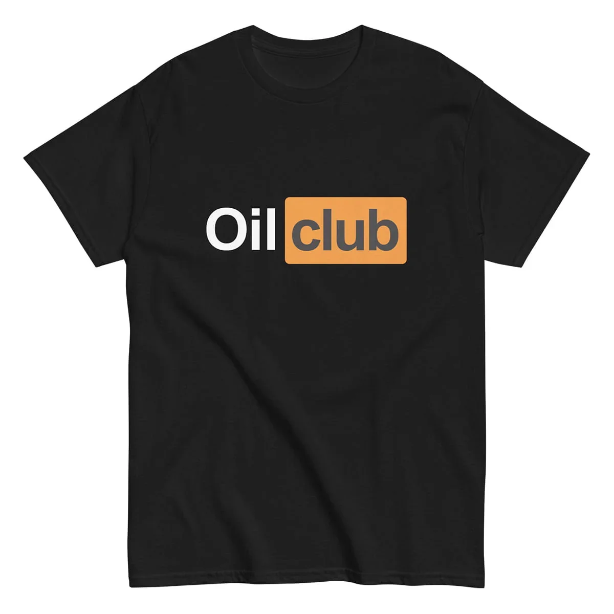 Oil Club Black T-shirt - £28.00