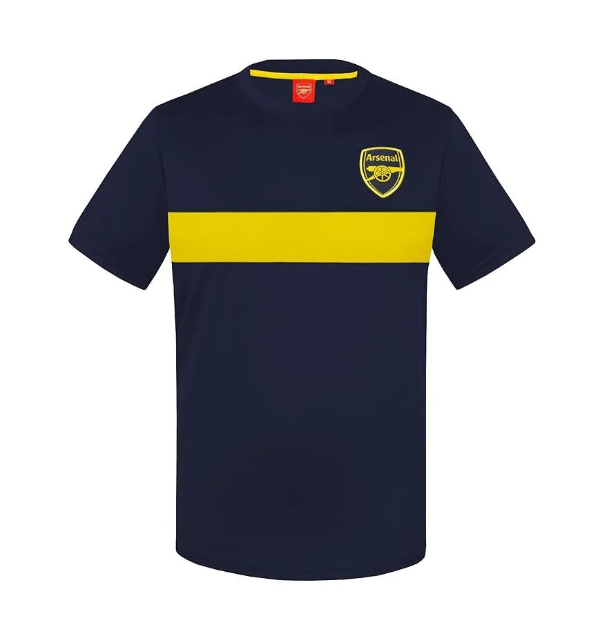 Arsenal FC Mens T-Shirt Poly Official - £19.99