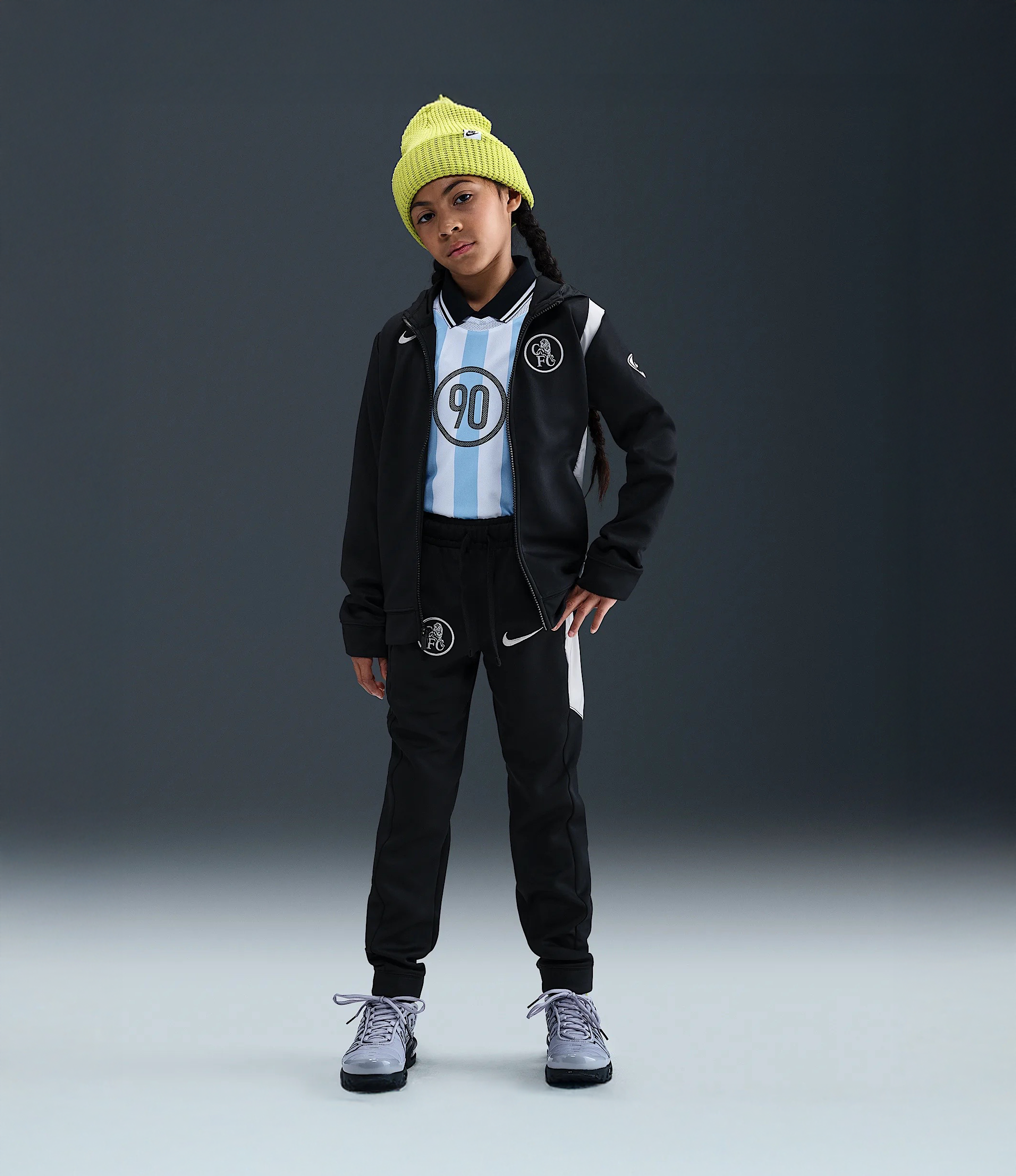 Chelsea F.C. Third
Older Kids' Nike Total 90 Football Woven Tracksuit - £64.99