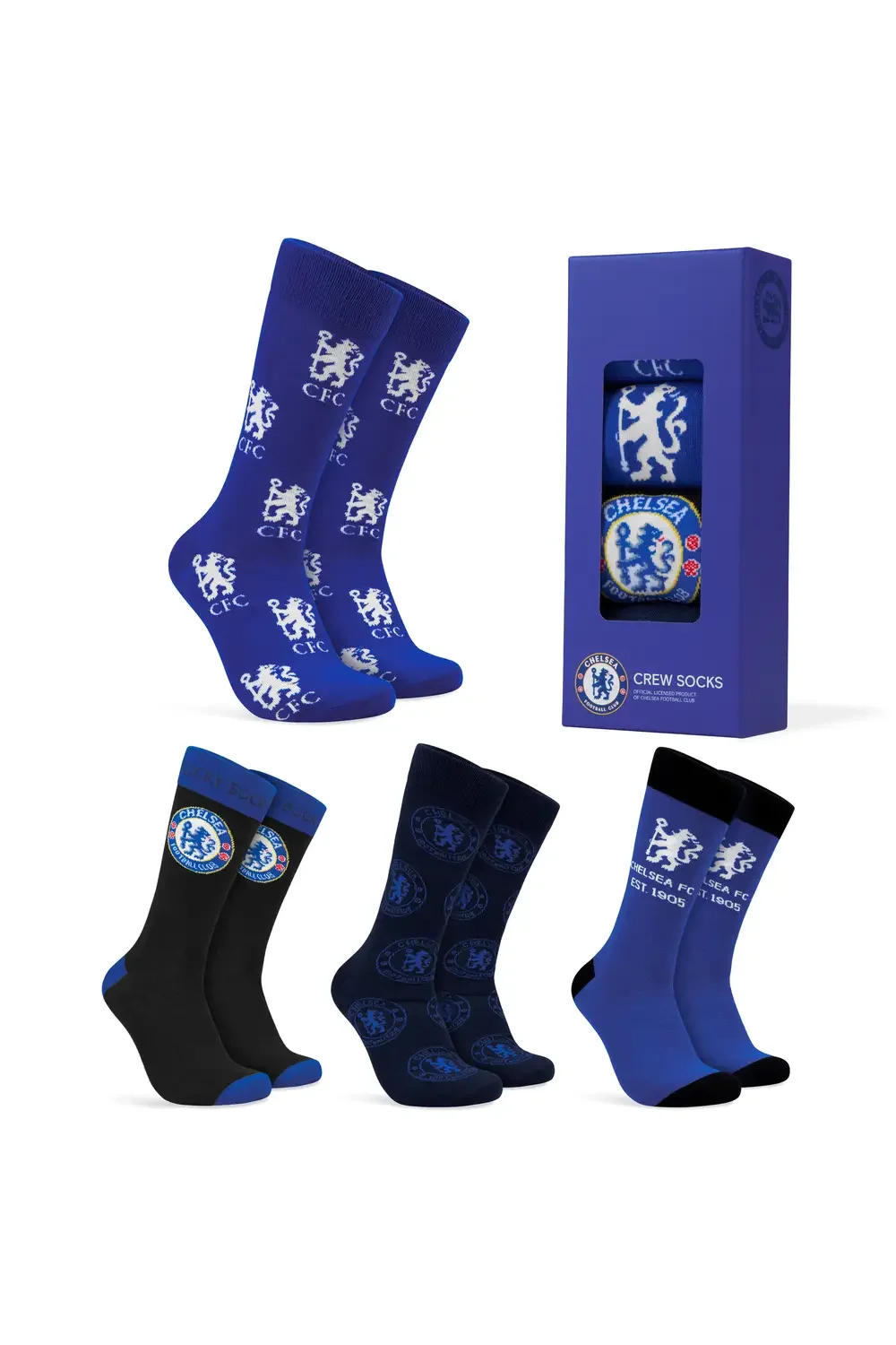 Chelsea FC Socks 4 Pack
 £13.49 