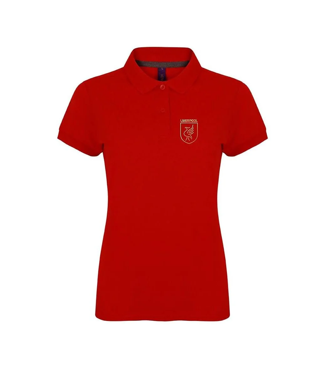 Liverpool FC LiverBird Crest Design Polo Ladies 
 £17.95  