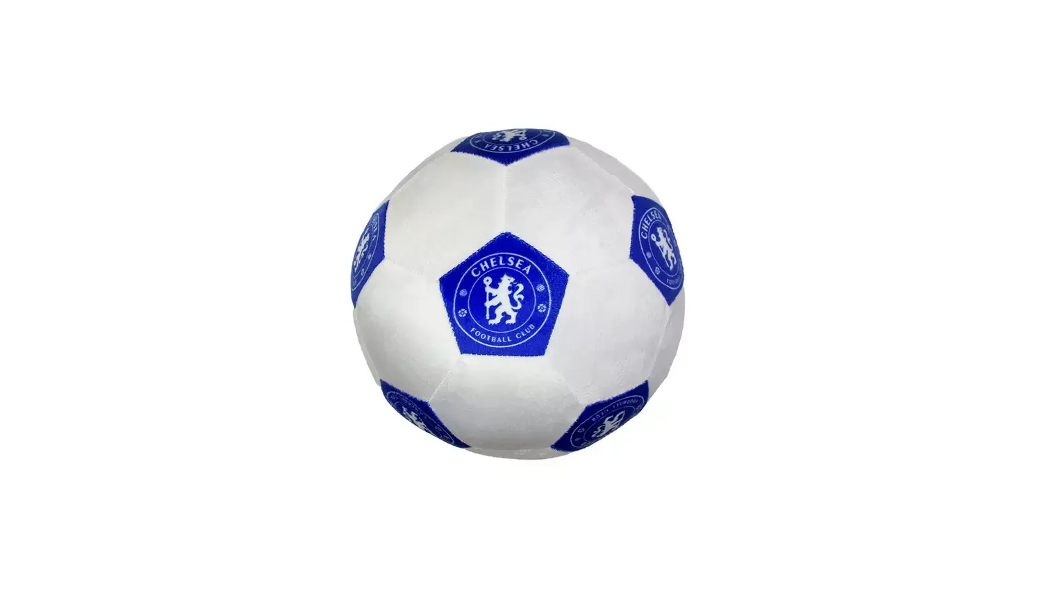 Chelsea FC Football Shaped Cushion White 
 £12.60 