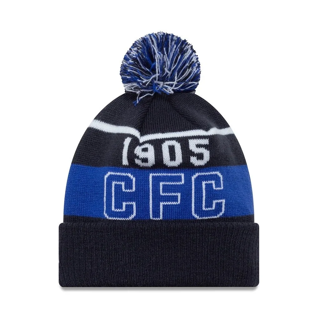 Chelsea New Era CFC Beanie - Navy - £30