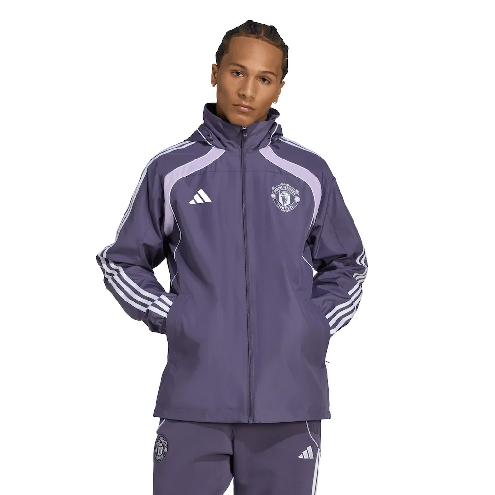 Manchester United adidas Urban Purist Windbreaker | Purple - £45.00