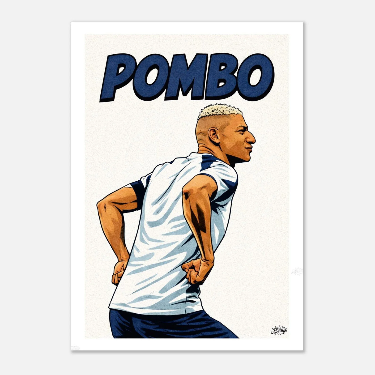 Richarlison Poster Comic Style | Tottenham Hotspur FC | A2 Art Print - £33.50 