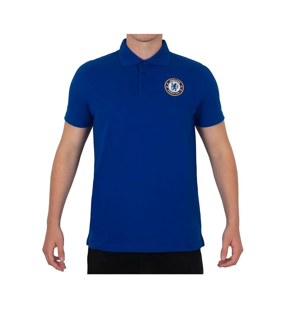 Chelsea Mens Polo Shirt Crest Official - £29.99