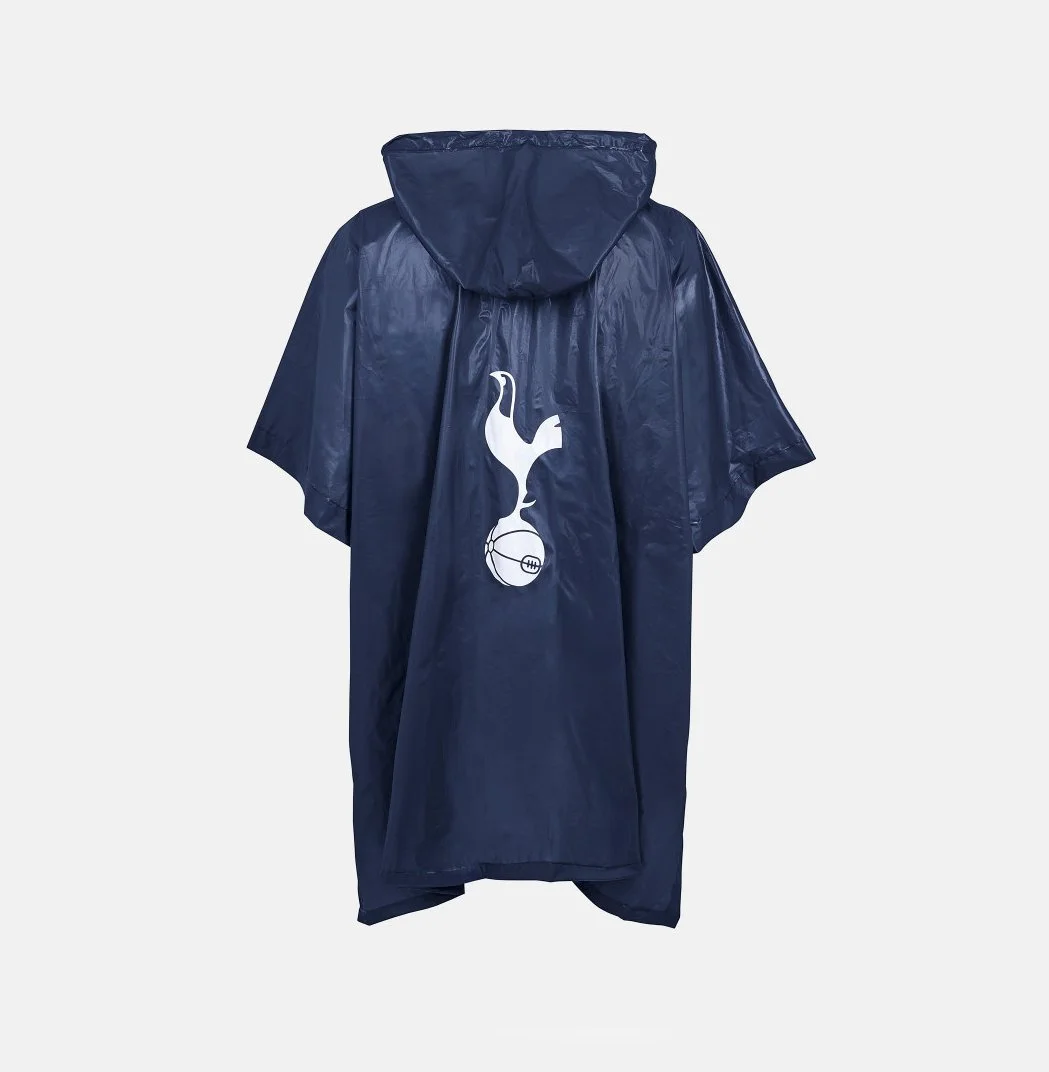 Spurs Navy Rain One Size Poncho - £5.00