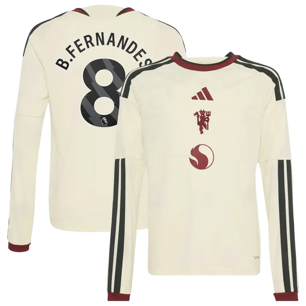 Manchester United adidas Third Shirt 2026-27 - L/S - Kids B.Fernandes 8
 £80.00 