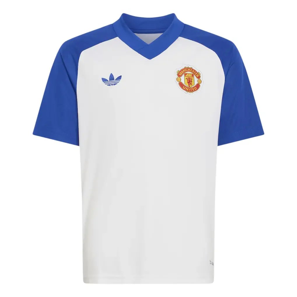 Manchester United adidas Away Pre Match Shirt - White - Kids
 £40.00 