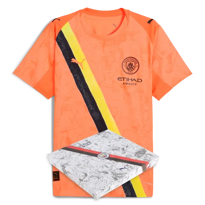 Manchester City FC KidSuper Authentic Jersey Orange 2025/26 
 £126.00 